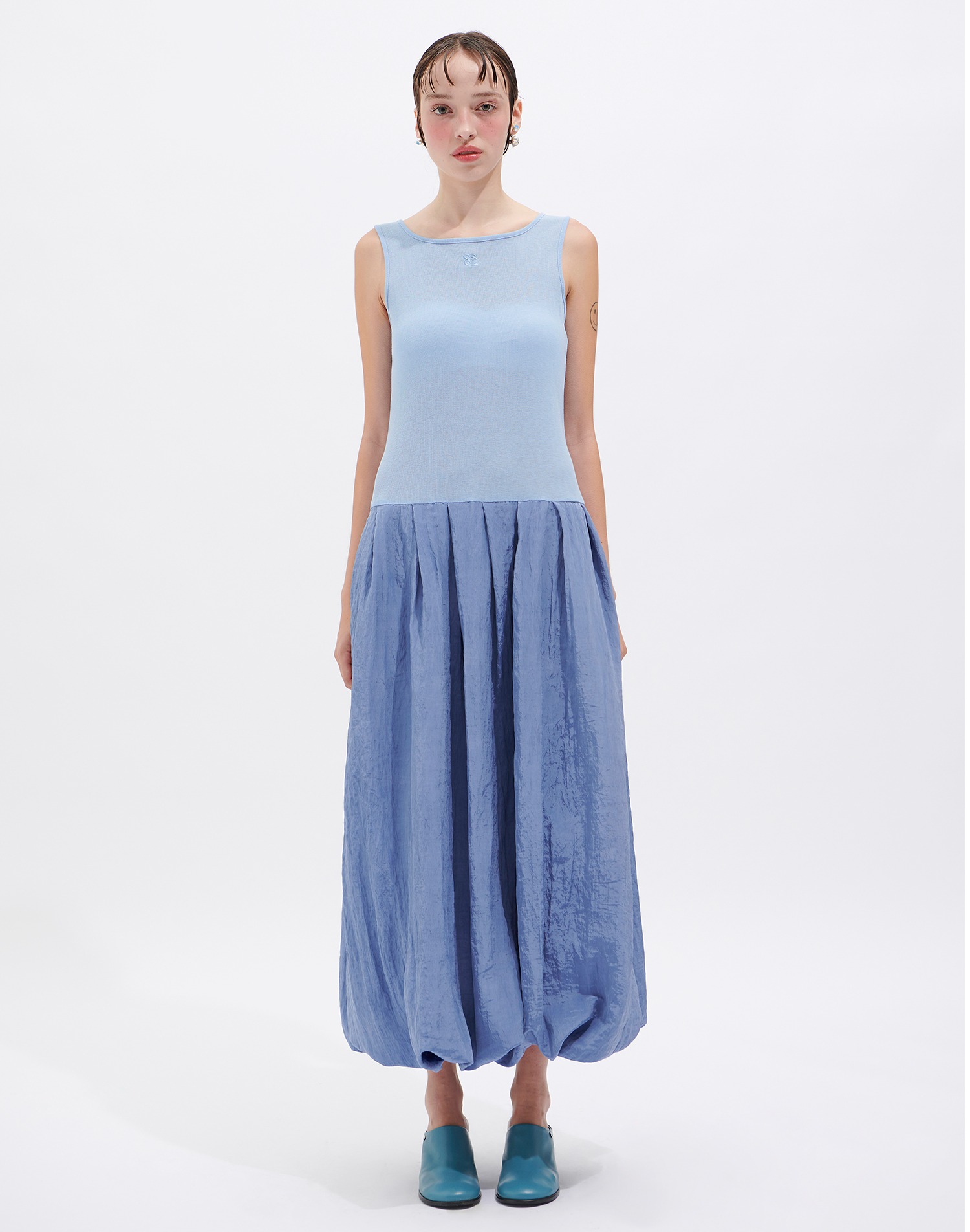 BALLOON DRESS (Blue)